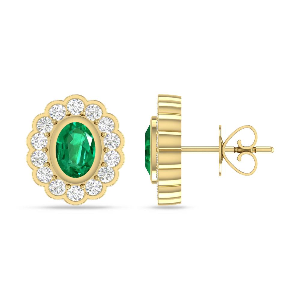 Yellow Gold - Emerald